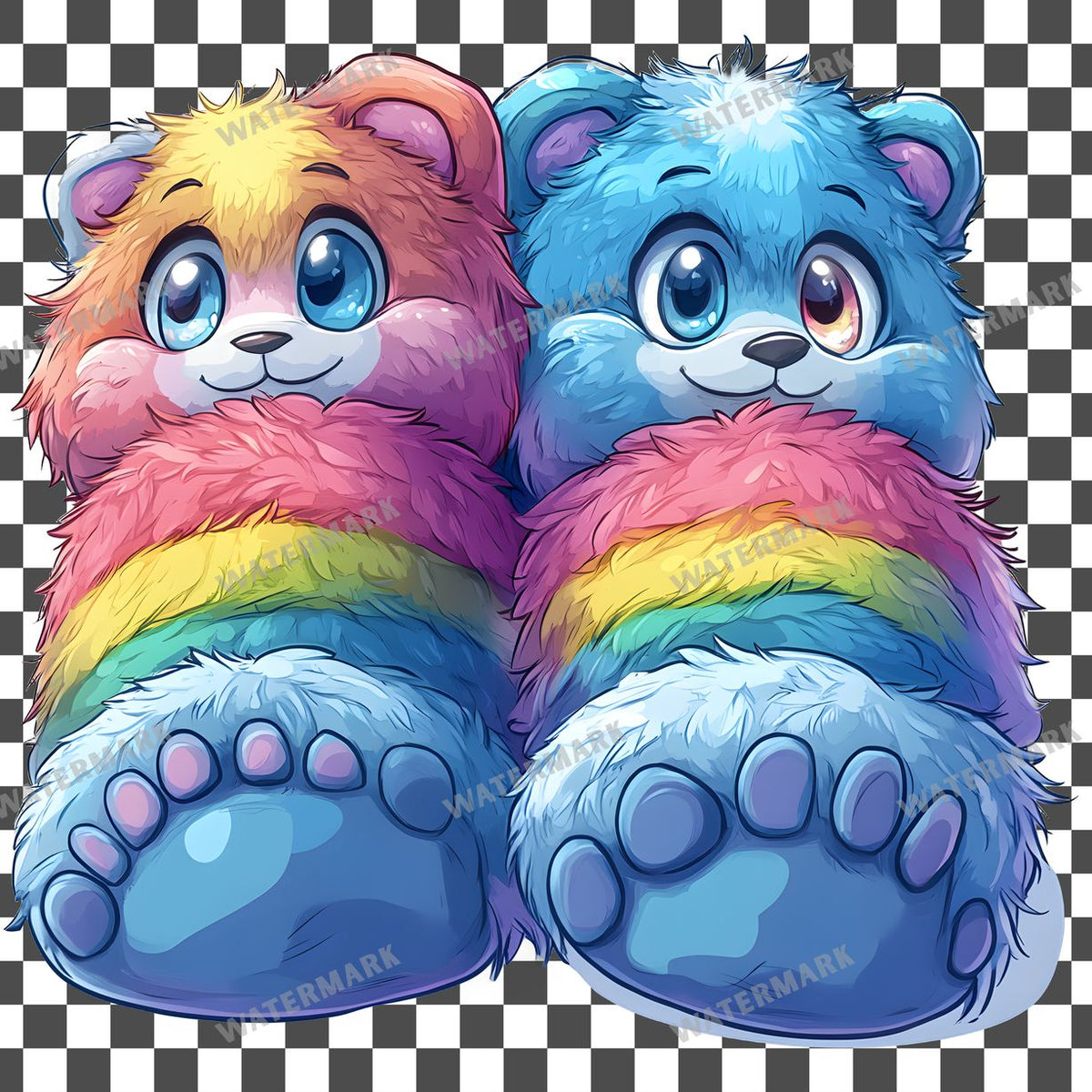 Christmas Kawaii Style Clipart Pngs