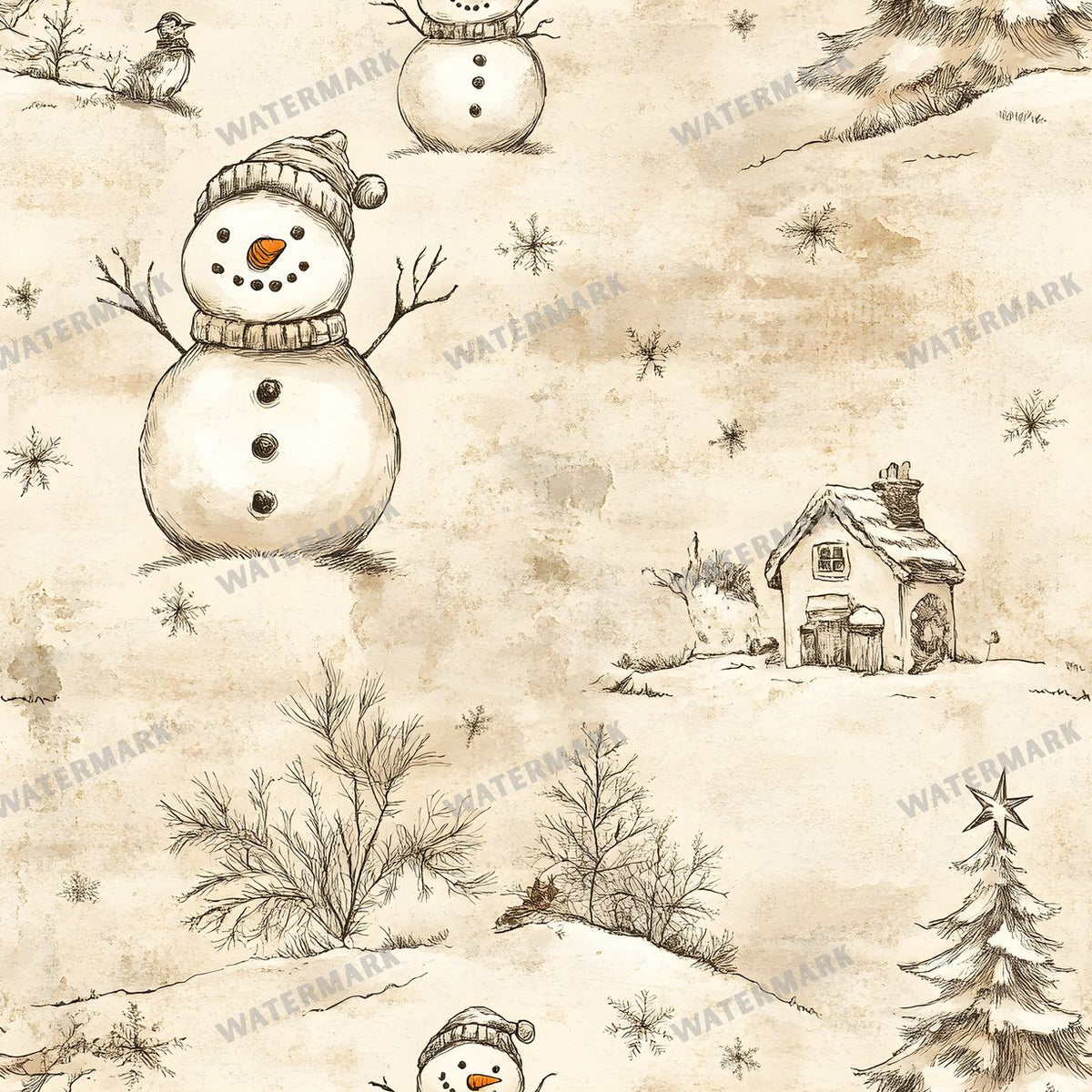 Christmas Seamless Pattern