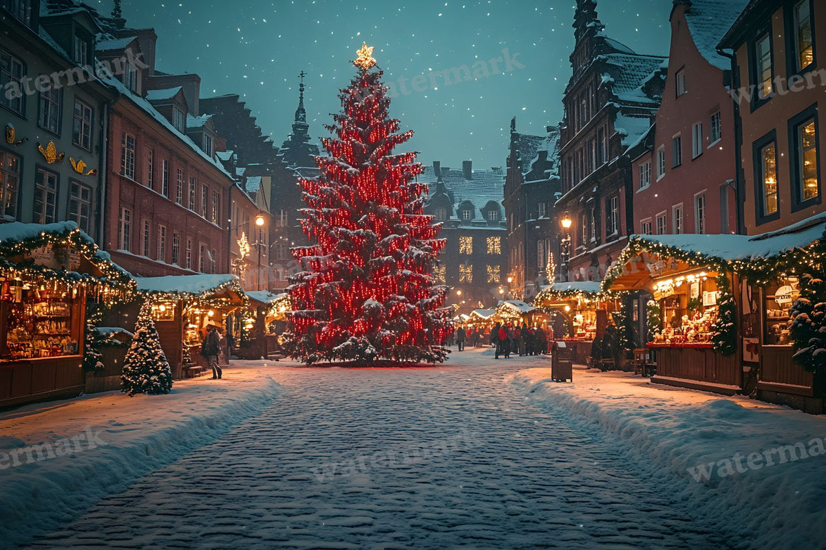 Classic Christmas Backdrop Images