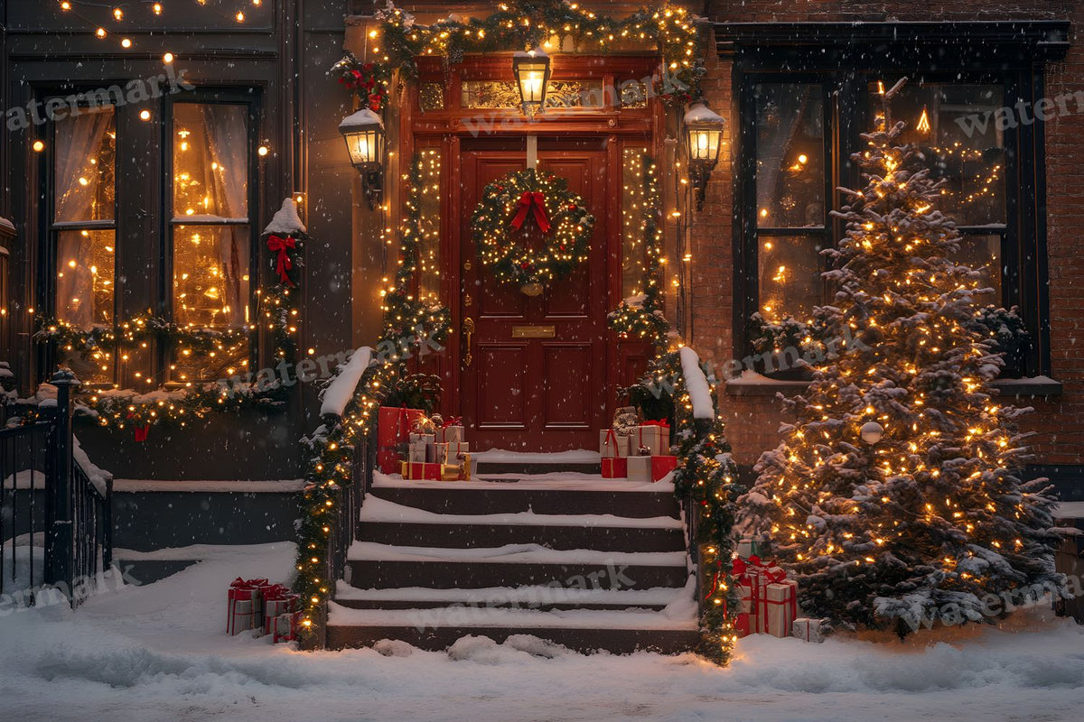 Classic Christmas Backdrop Images