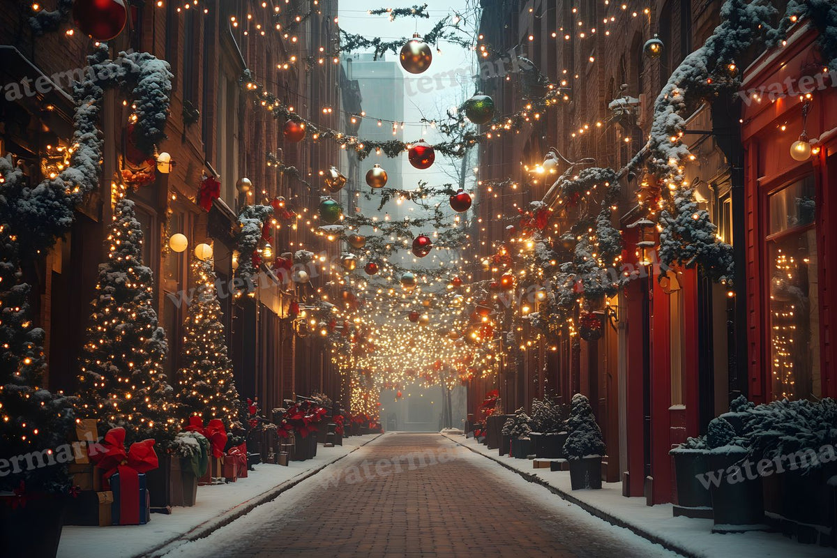 Classic Christmas Backdrop Images