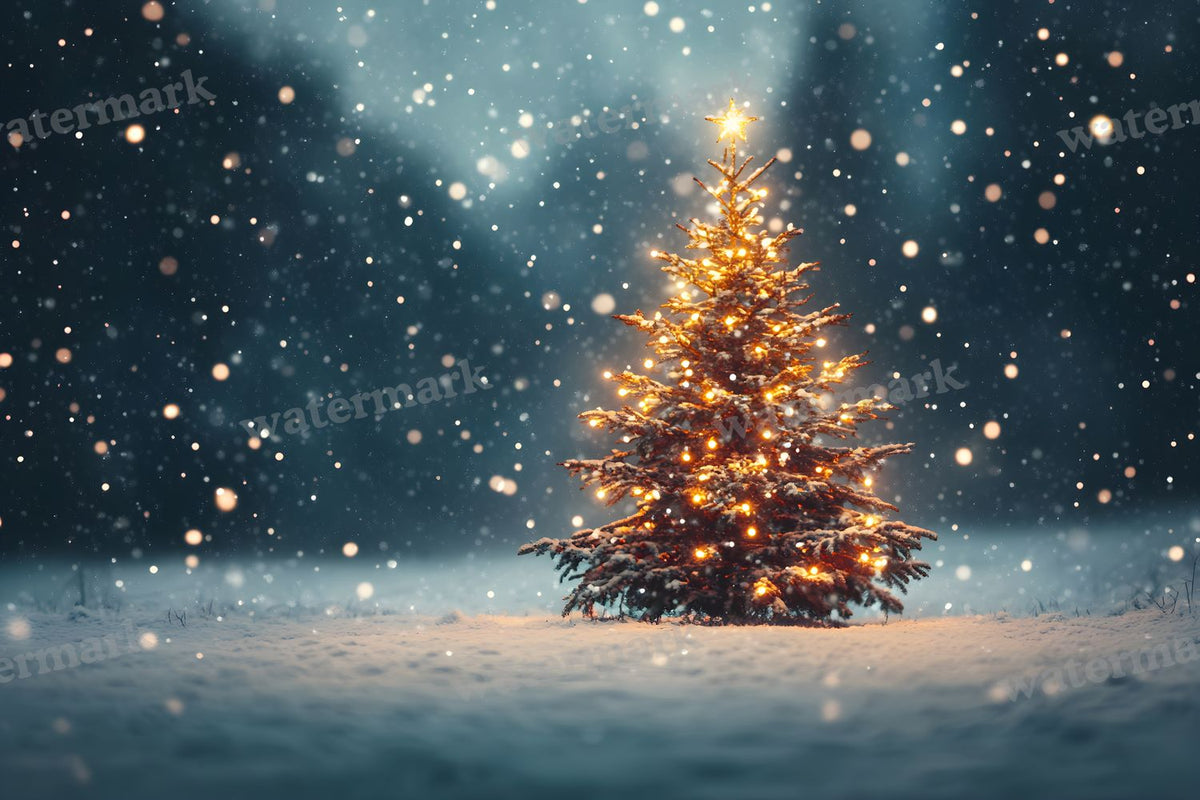 Classic Christmas Backdrop Images