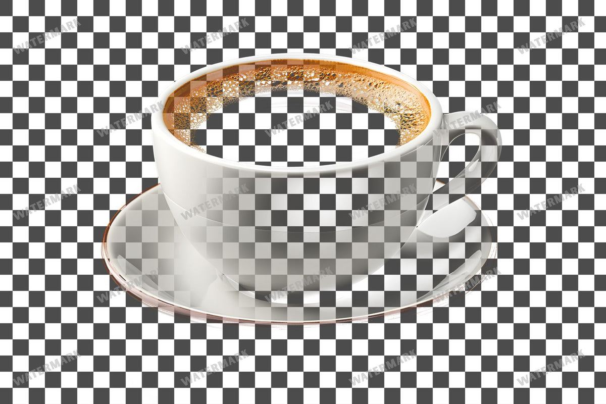 Coffee Cup PNG overlay on a transparent checkered background, preview 11