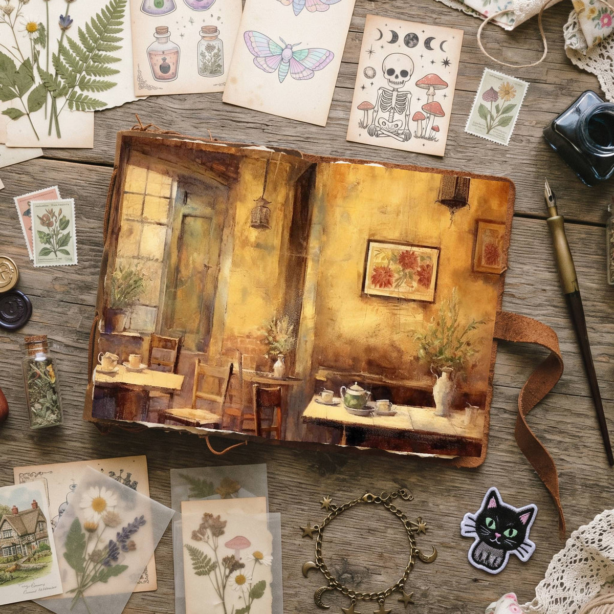 Coffee Shop Digital Papers