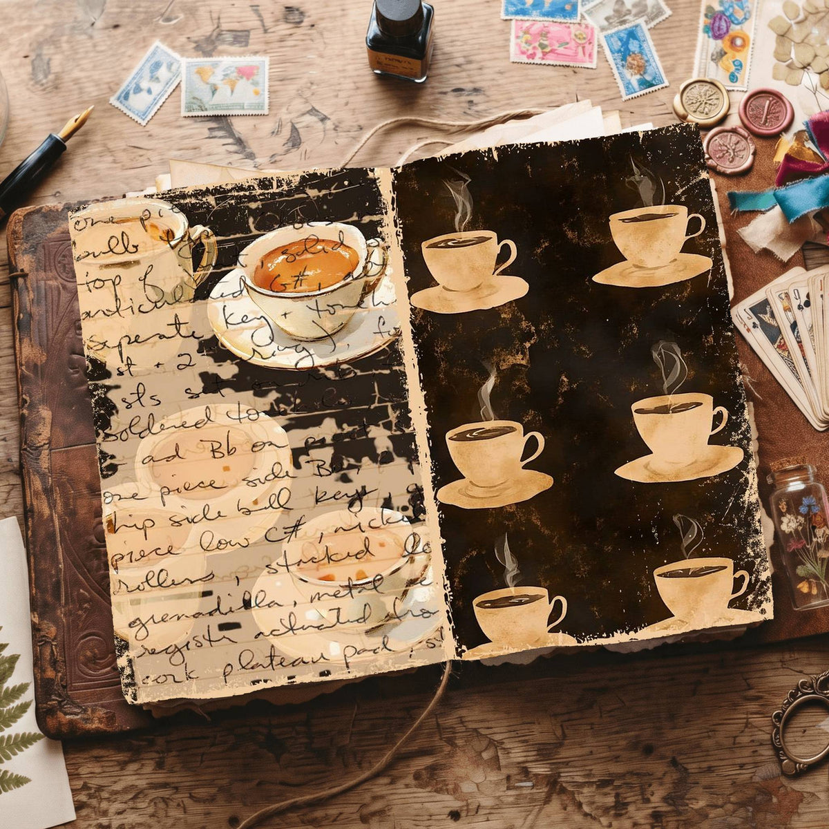 Coffee Digital Papers