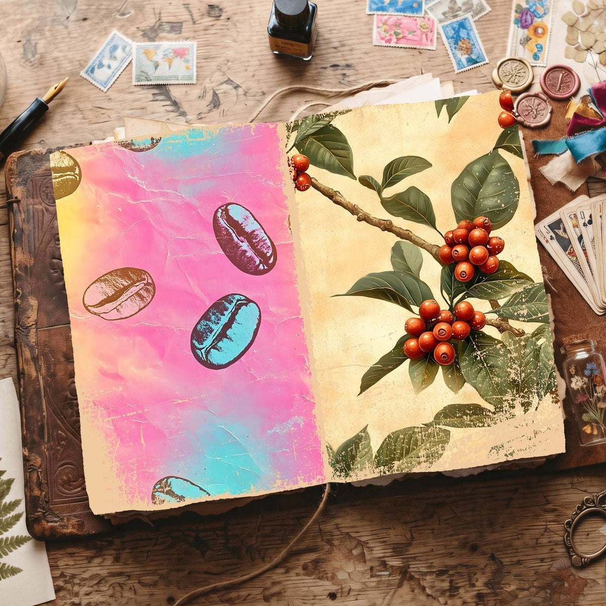Coffee Digital Papers