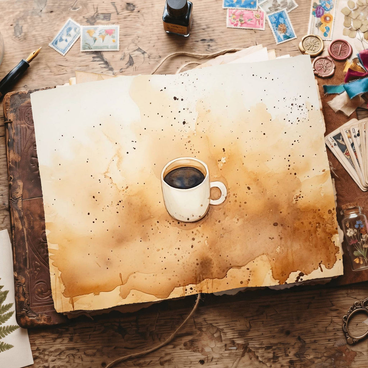 Coffee Digital Papers