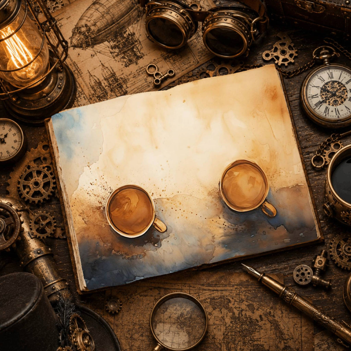 Coffee Digital Papers
