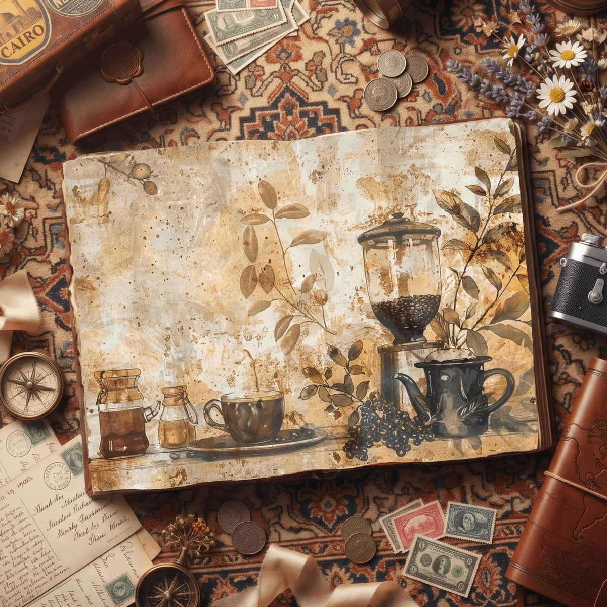 Coffee Digital Papers