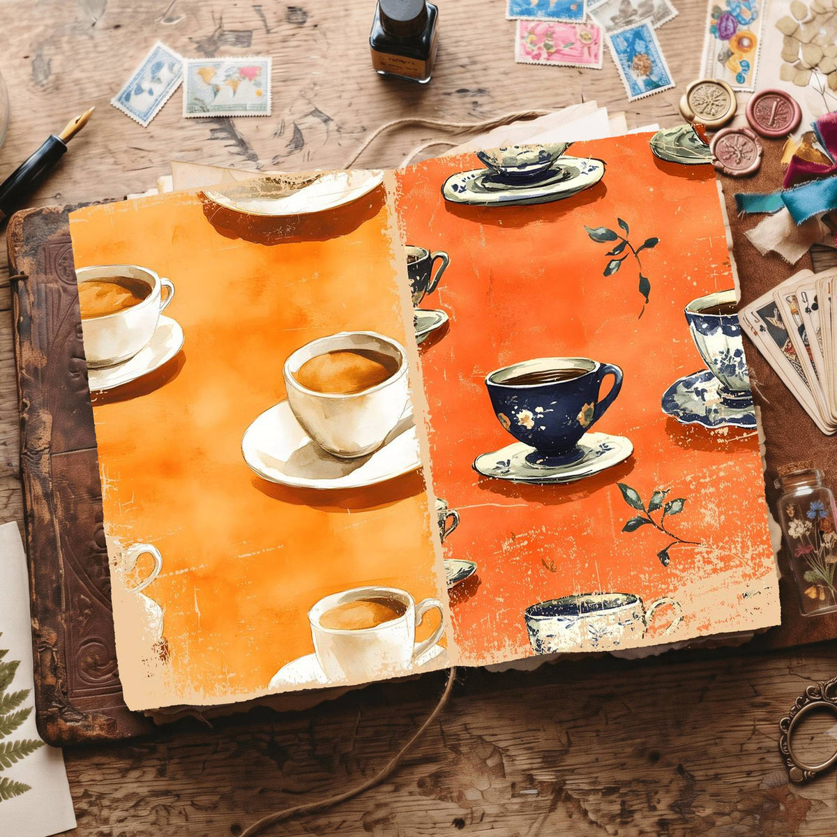 Coffee Digital Papers