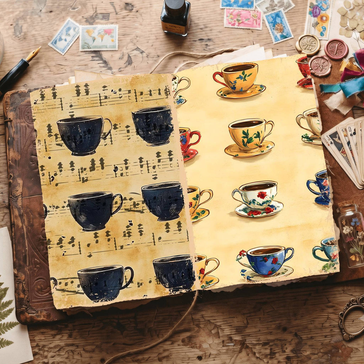 Coffee Digital Papers