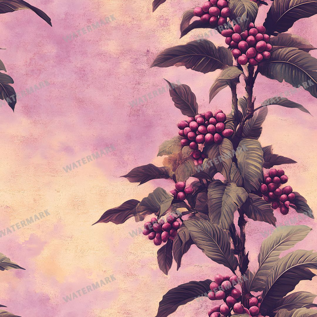 Coffee seamless pattern digital paper, repeating design 11