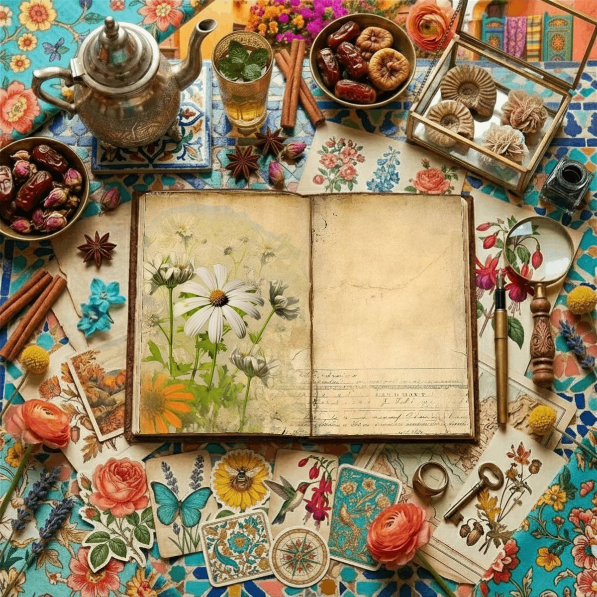 Daisies Digital Papers