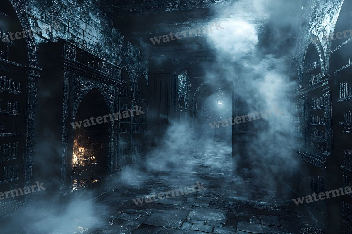 Dark Academia Study Backdrop Images