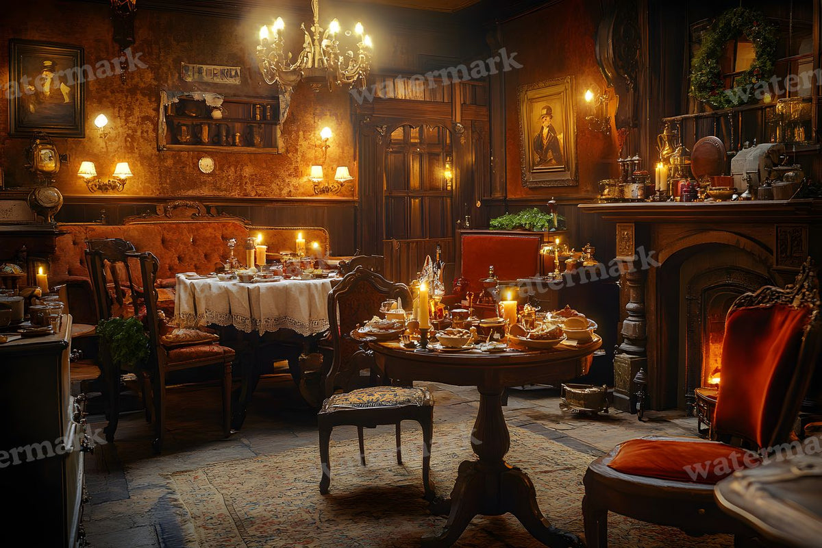 Dickens Tale Scene Backdrop Images