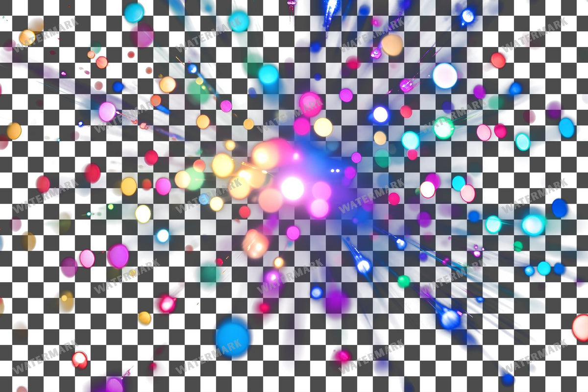 Disco Light Transparent Overlay Pngs