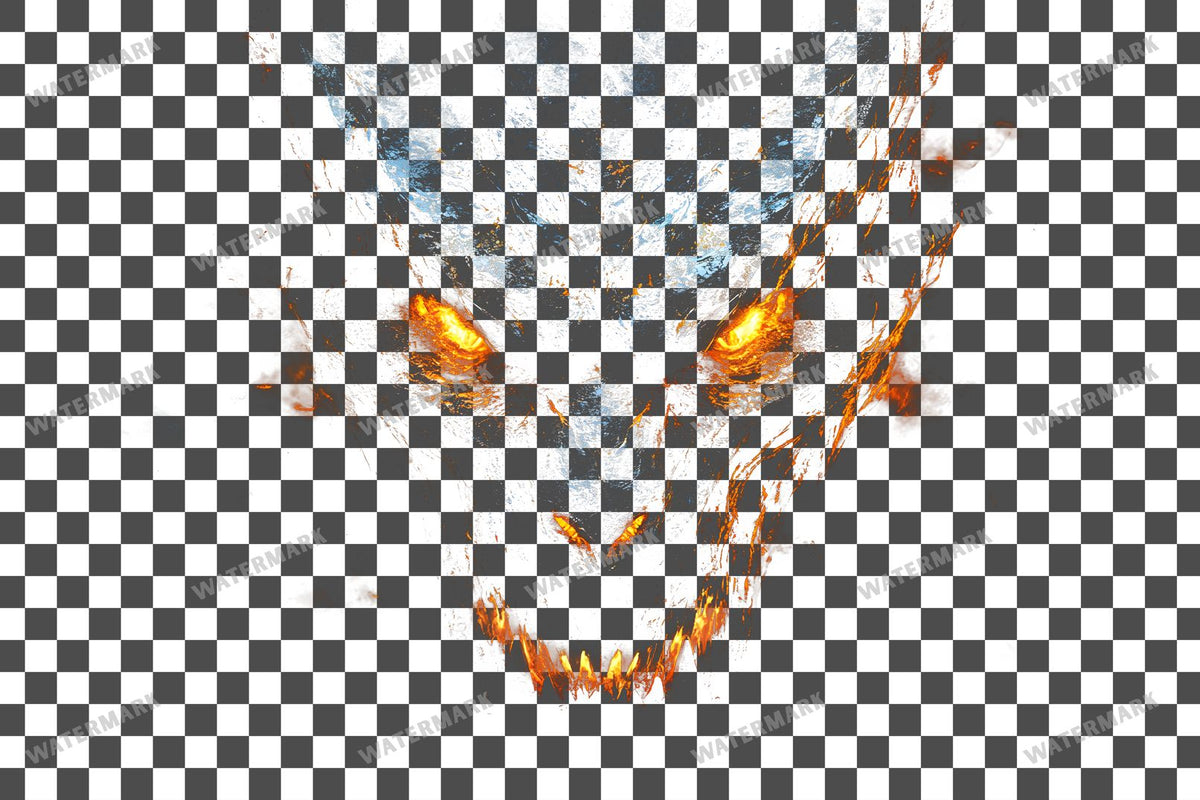 Dragon Skull Transparent Overlay Pngs