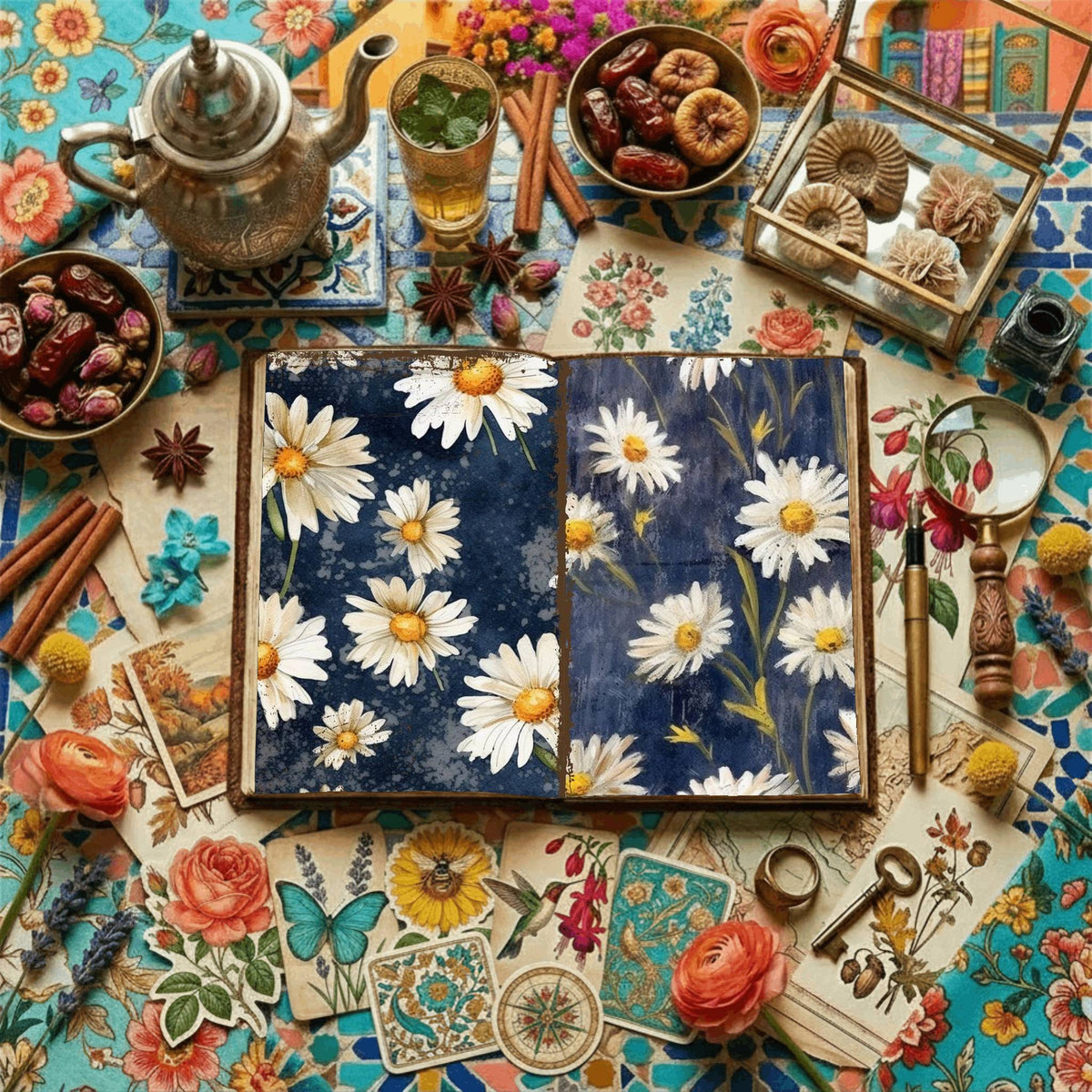 Floral Digital Papers