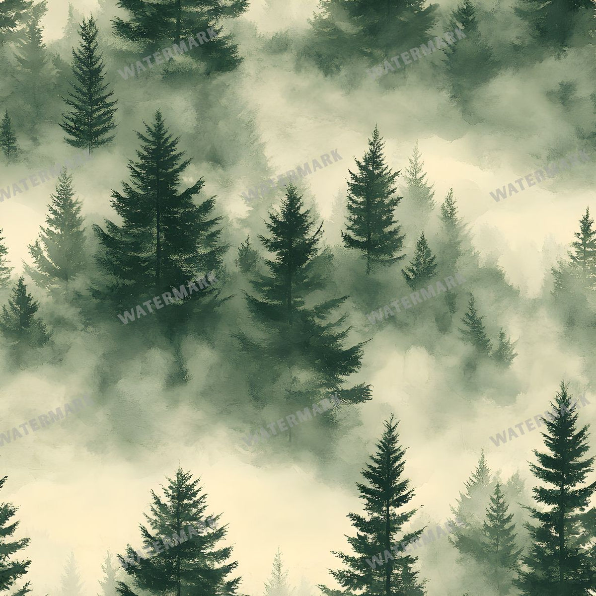 Forest Seamless Pattern