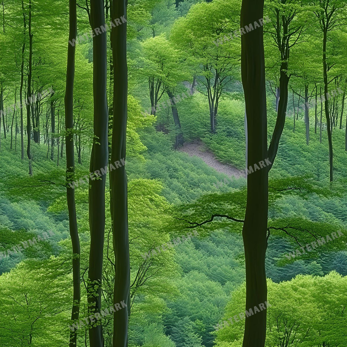 Forest Seamless Pattern
