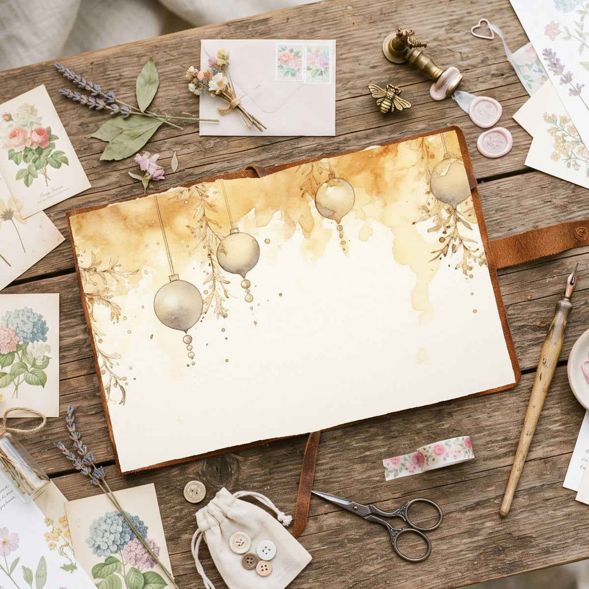 Gold Christmas Digital Papers