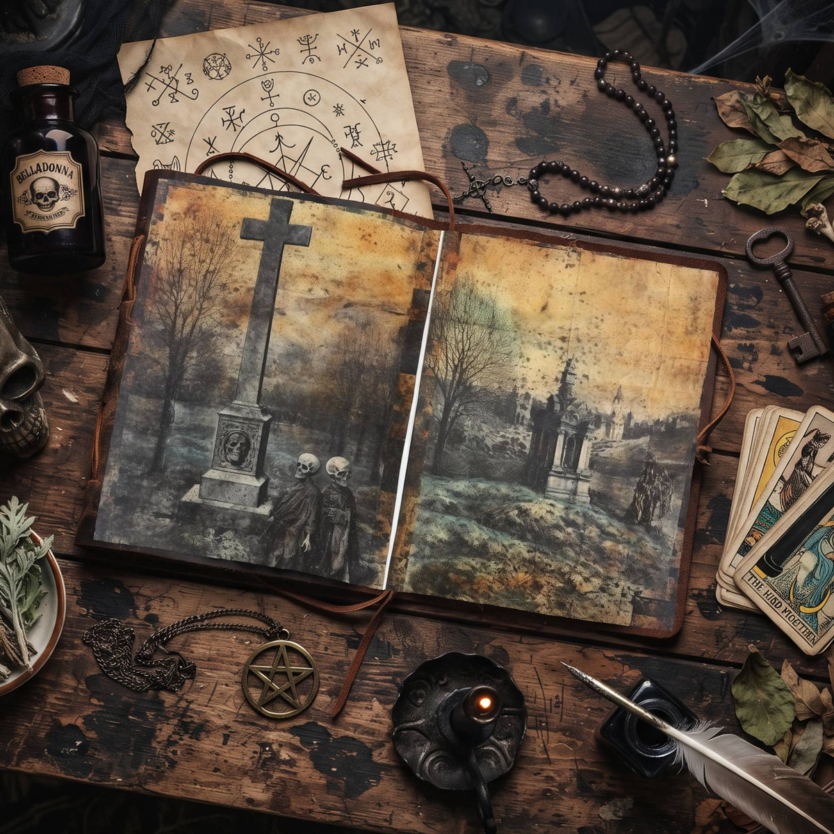 Gothic Digital Papers