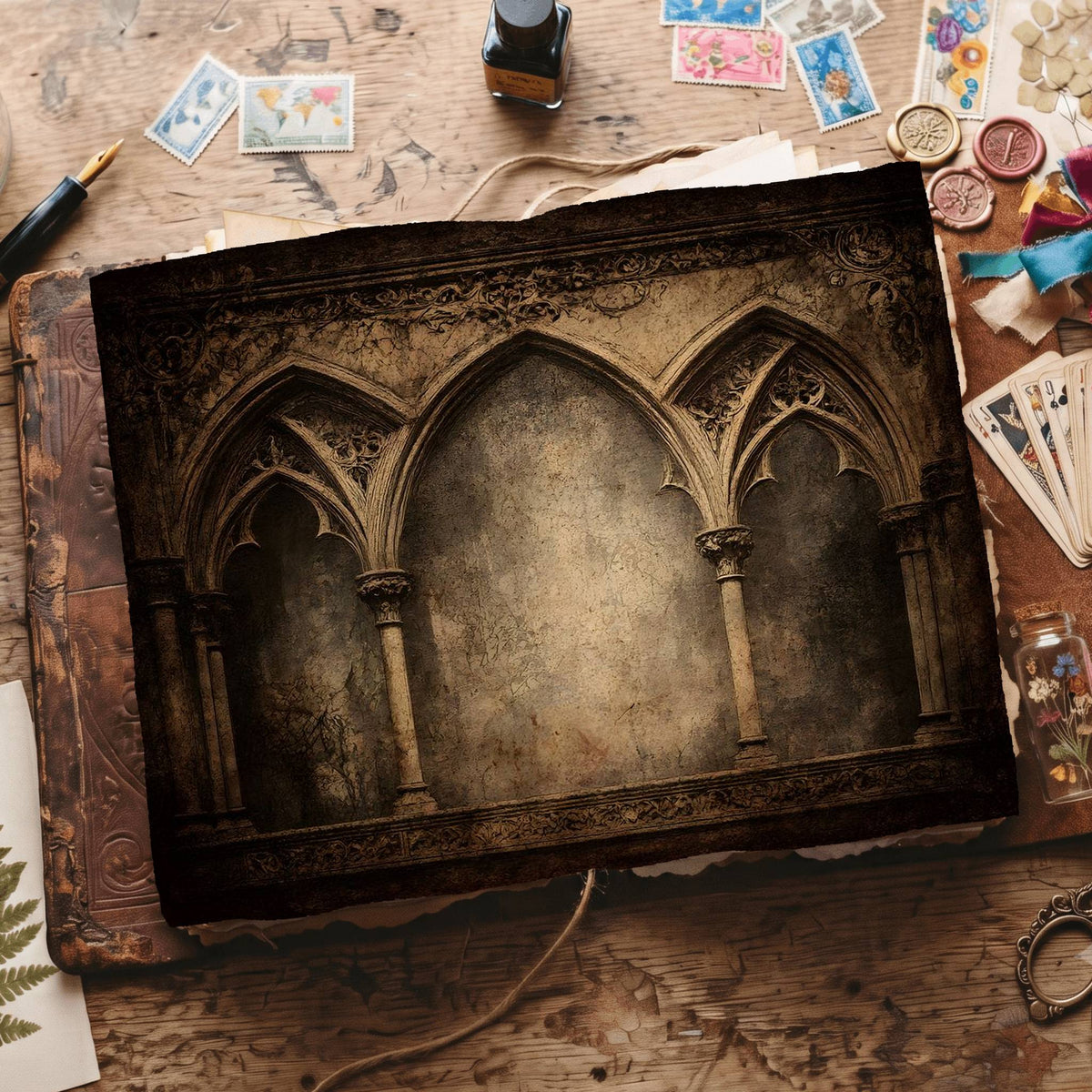 Gothic Digital Papers