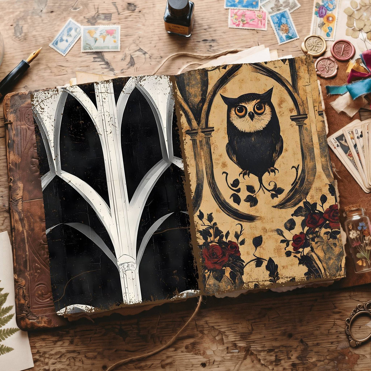 Gothic Digital Papers