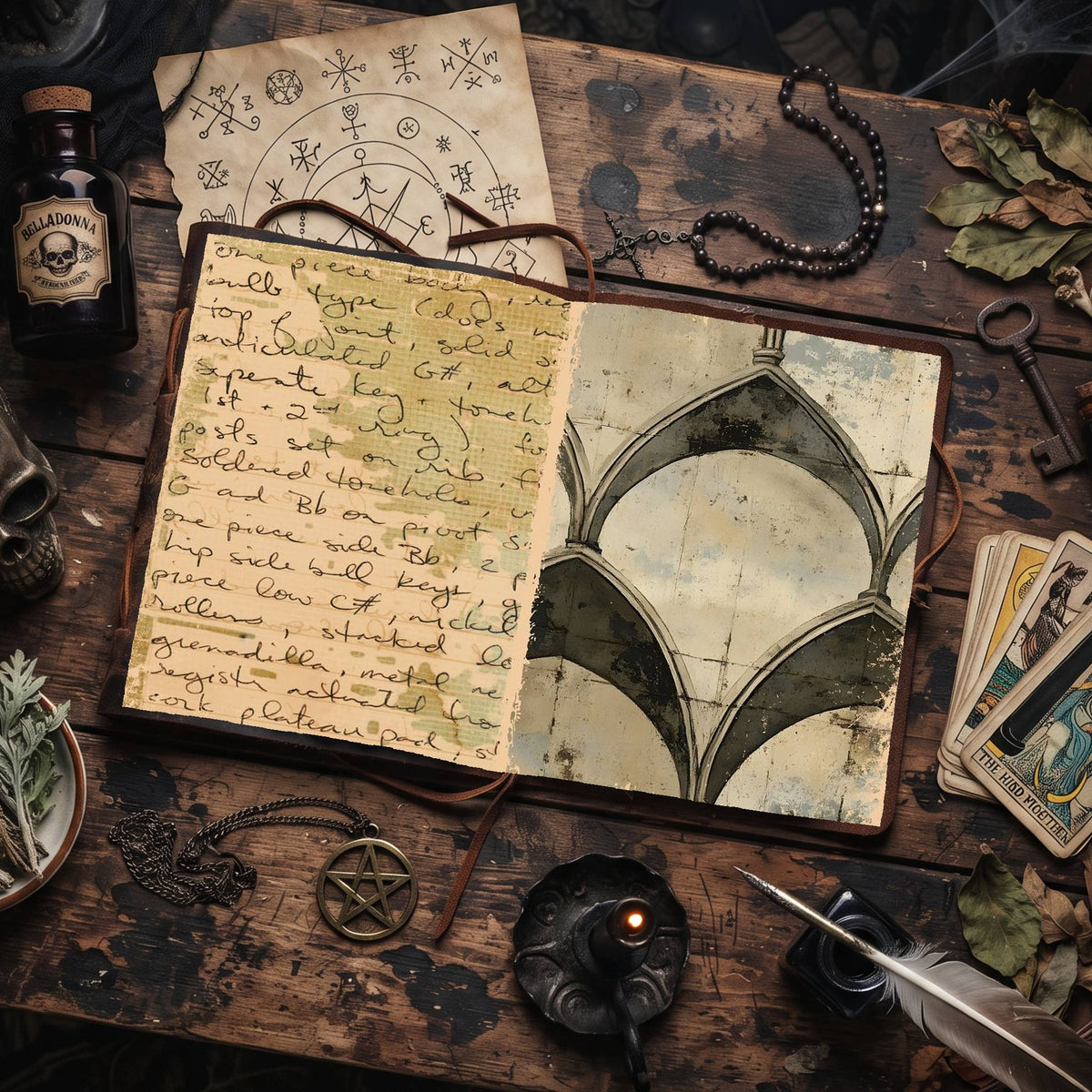 Gothic Digital Papers