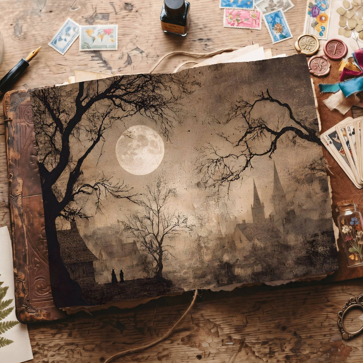 Gothic Digital Papers