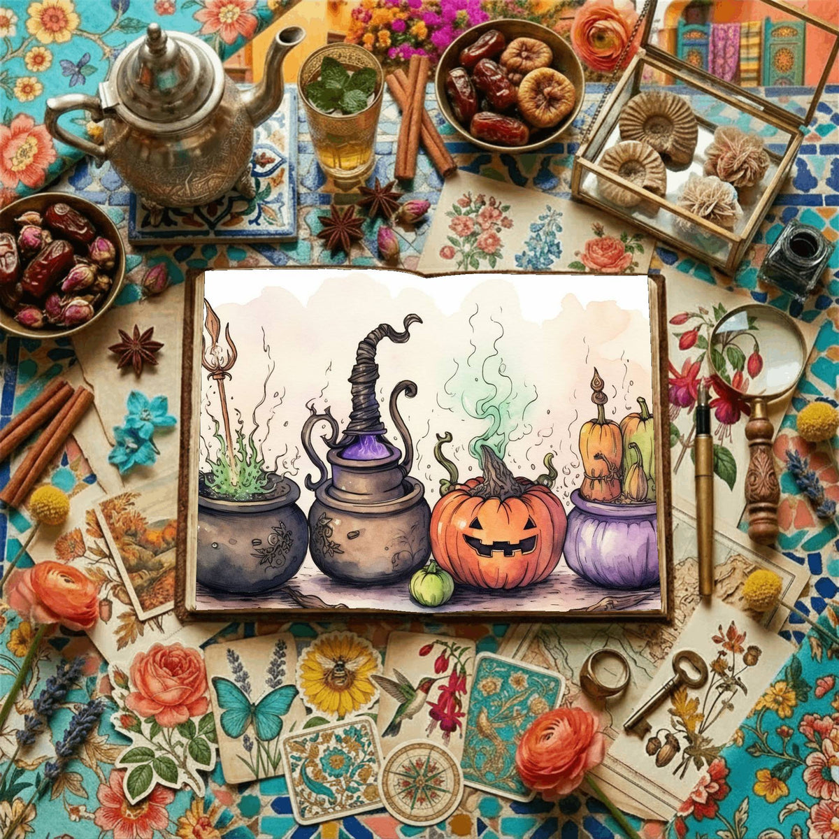 Halloween Digital Papers