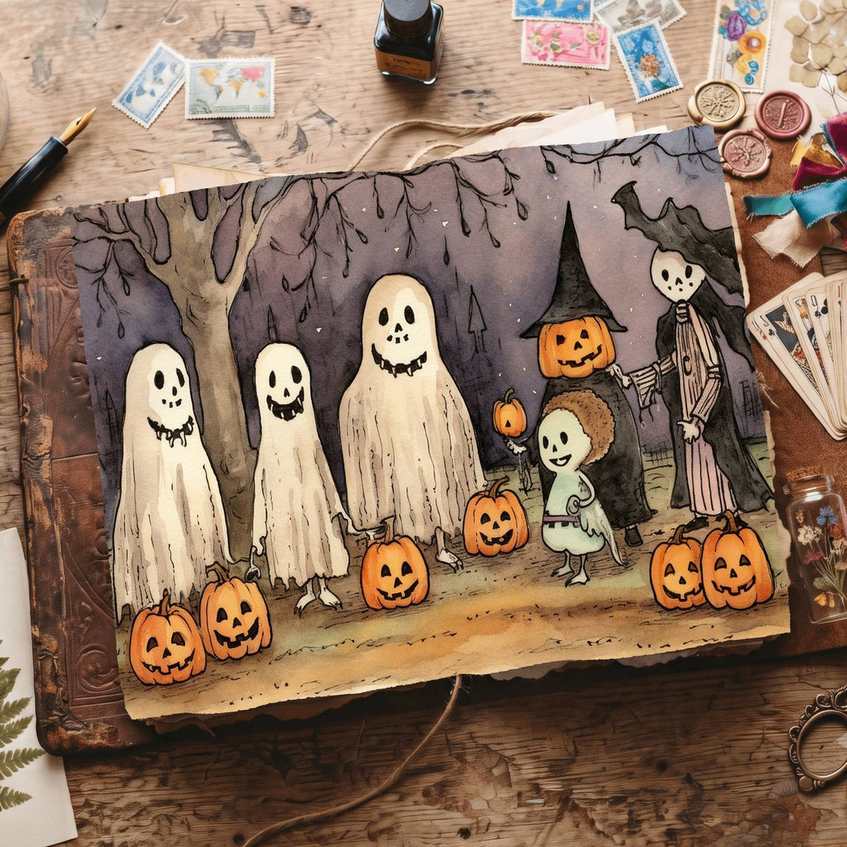 Halloween Digital Papers