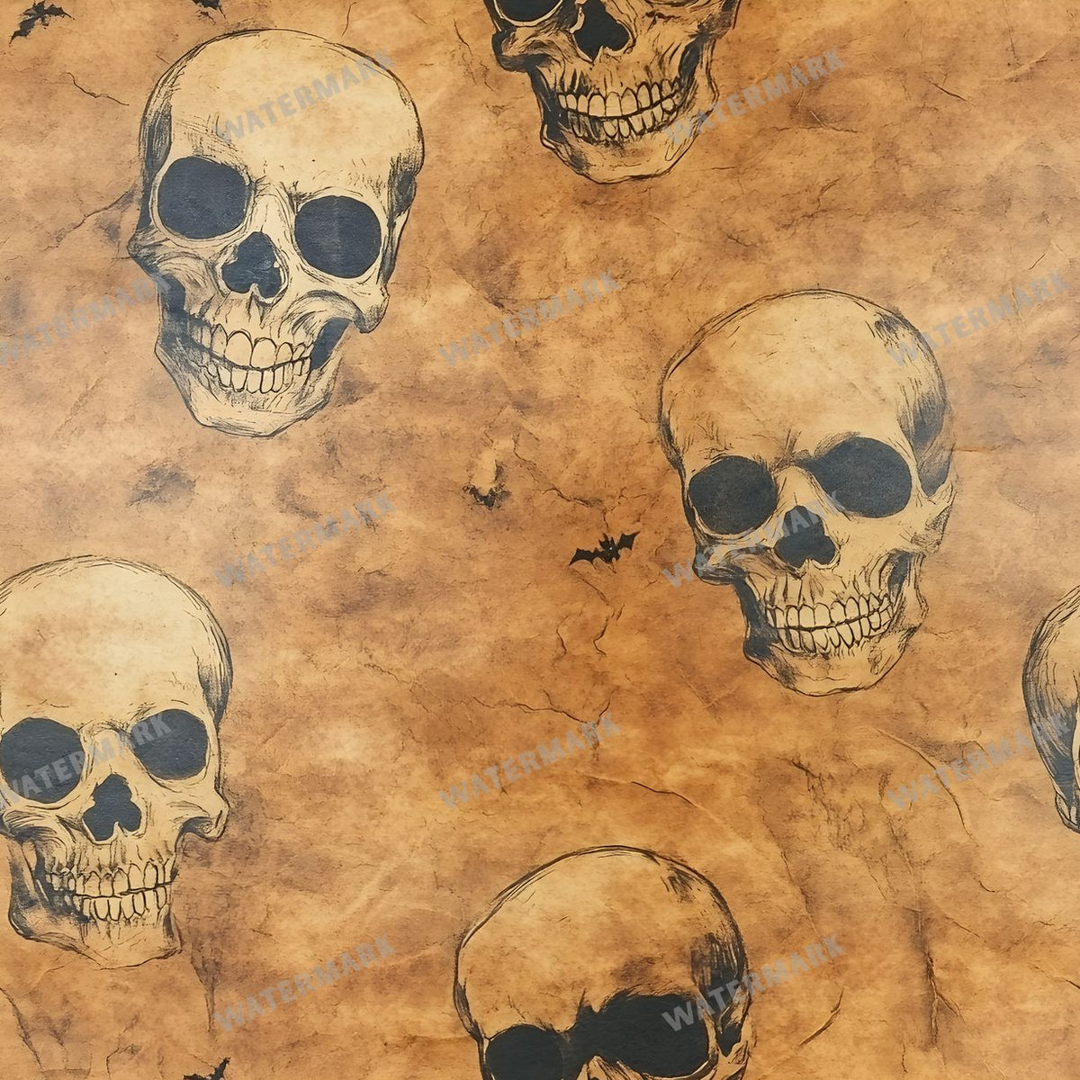 Halloween Seamless Pattern