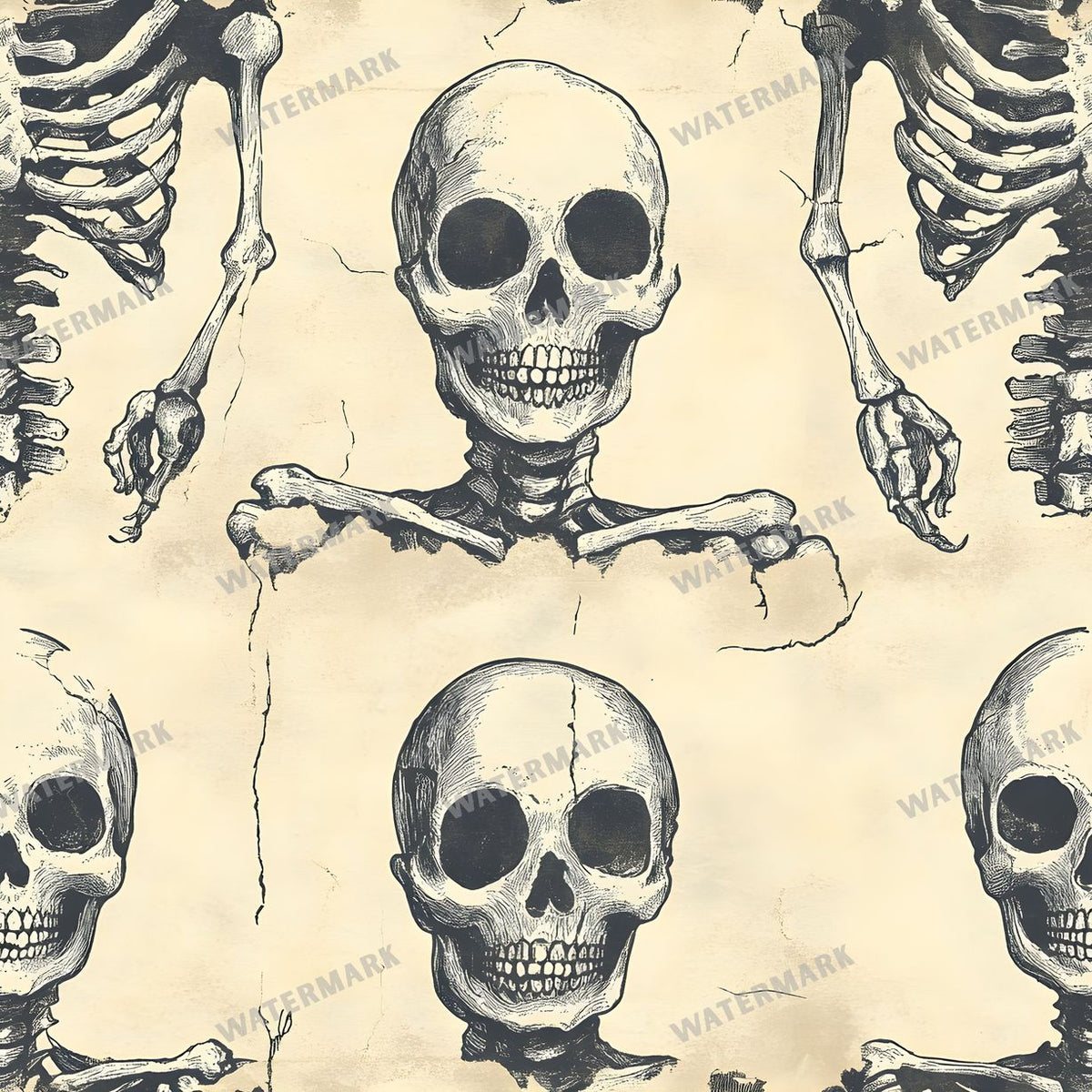 Halloween Seamless Pattern