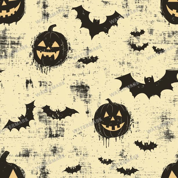 Halloween Seamless Pattern