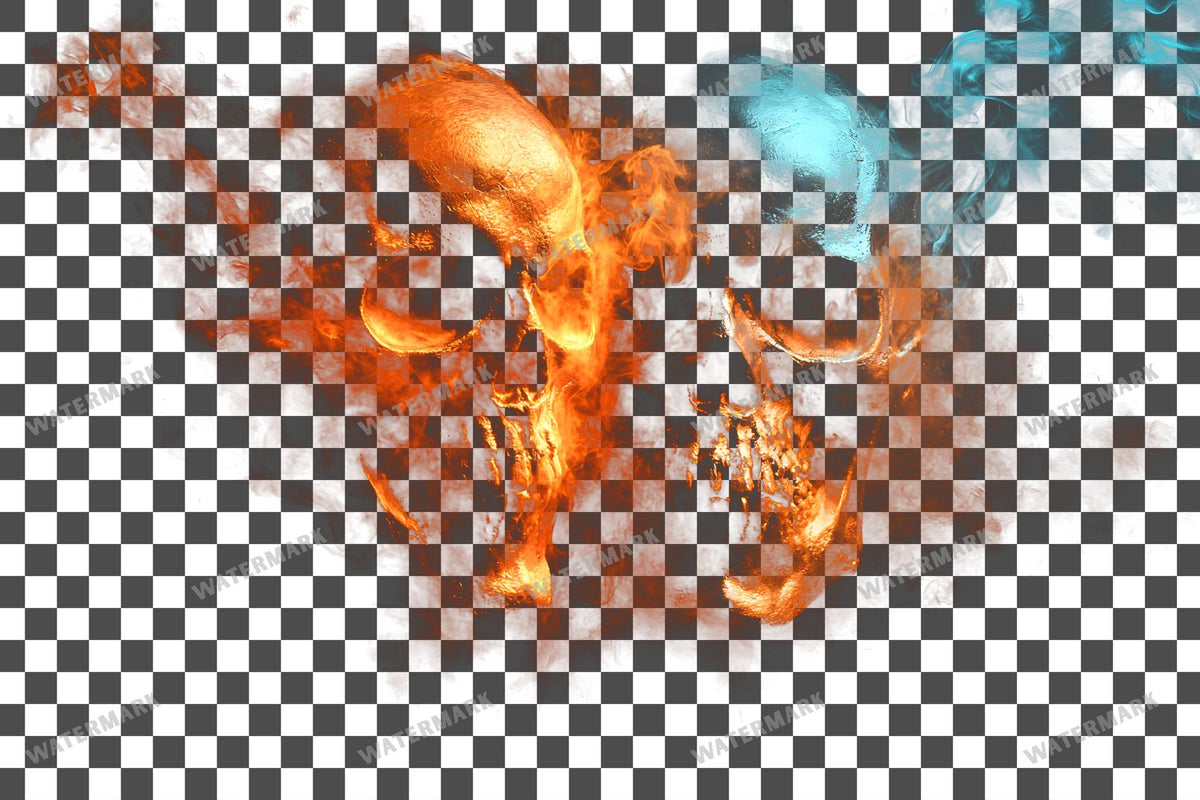 Halloween PNG overlay on a transparent checkered background, preview 11