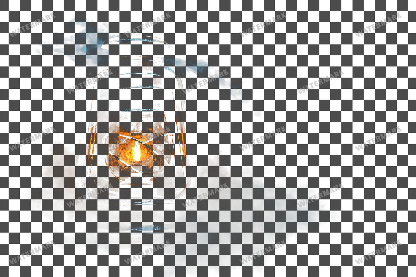 Haunted Lantern Transparent Overlay Pngs