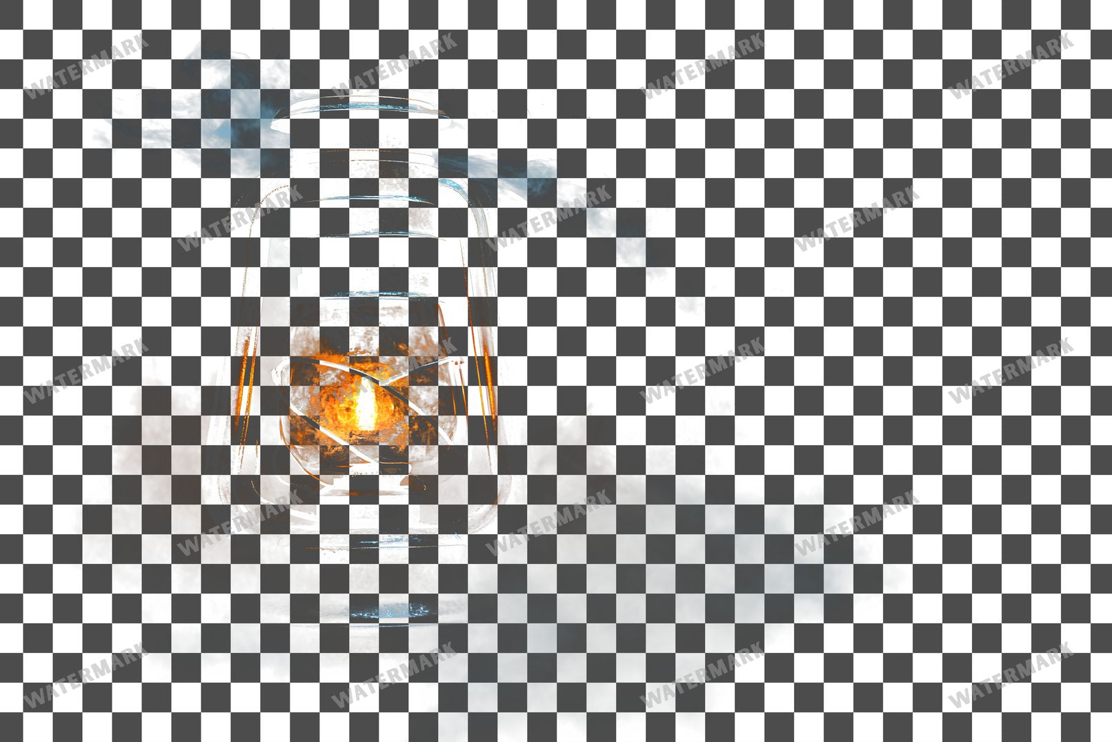 Haunted Lantern Transparent Overlay Pngs