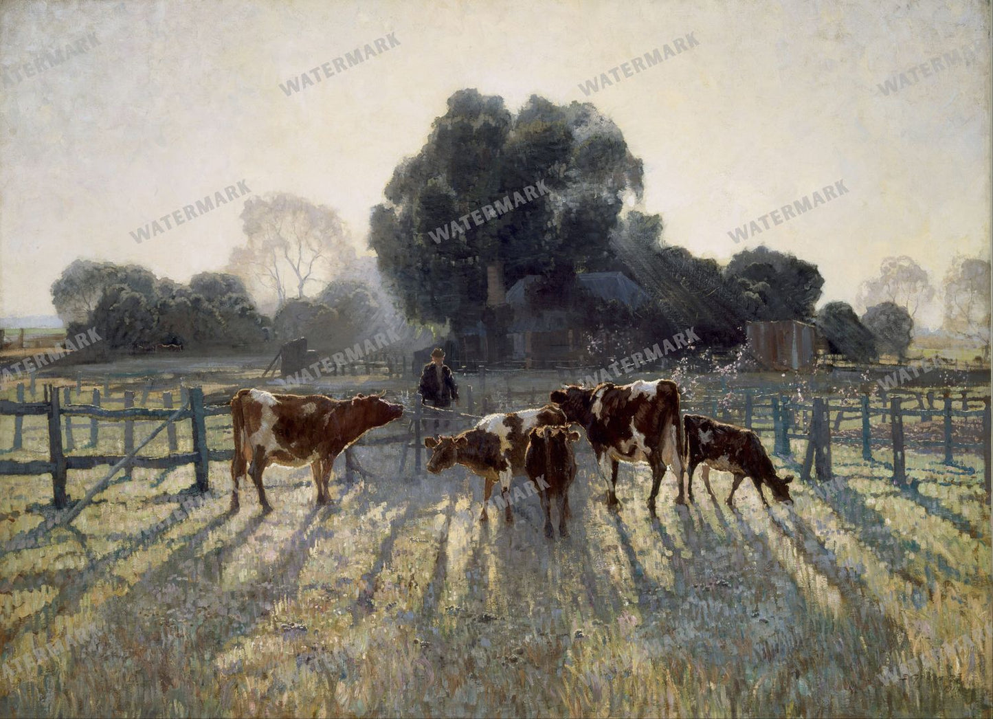 Landscapes Vintage Paintings