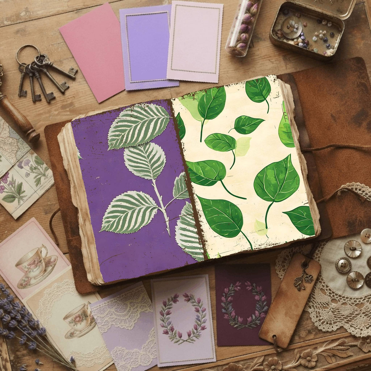 Leafy Digital Papers