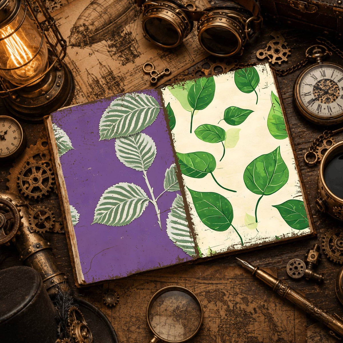 Leafy Digital Papers