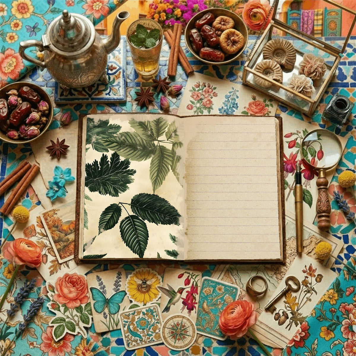 Leaves Digital Papers