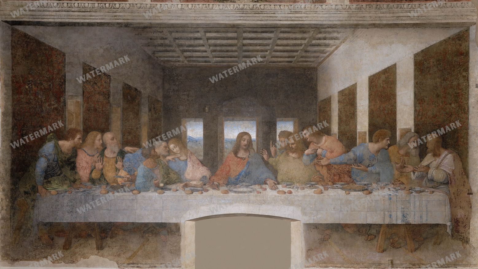 Leonardo Da Vinci Vintage Paintings