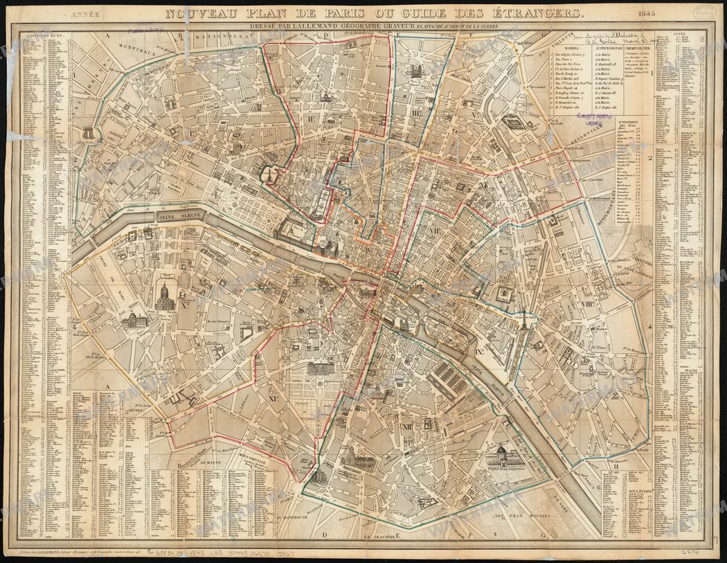 Maps Vintage Prints