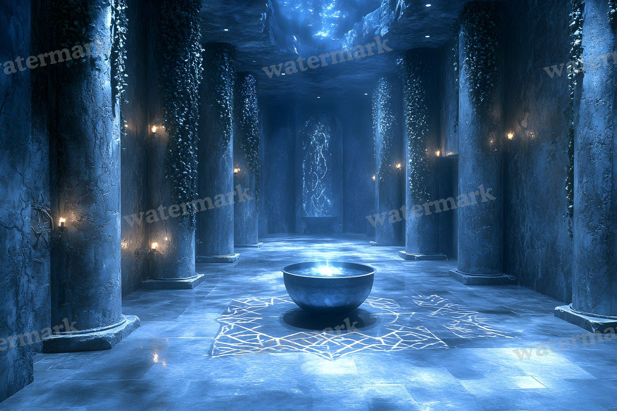 Moonlit Ritual Backdrop Images