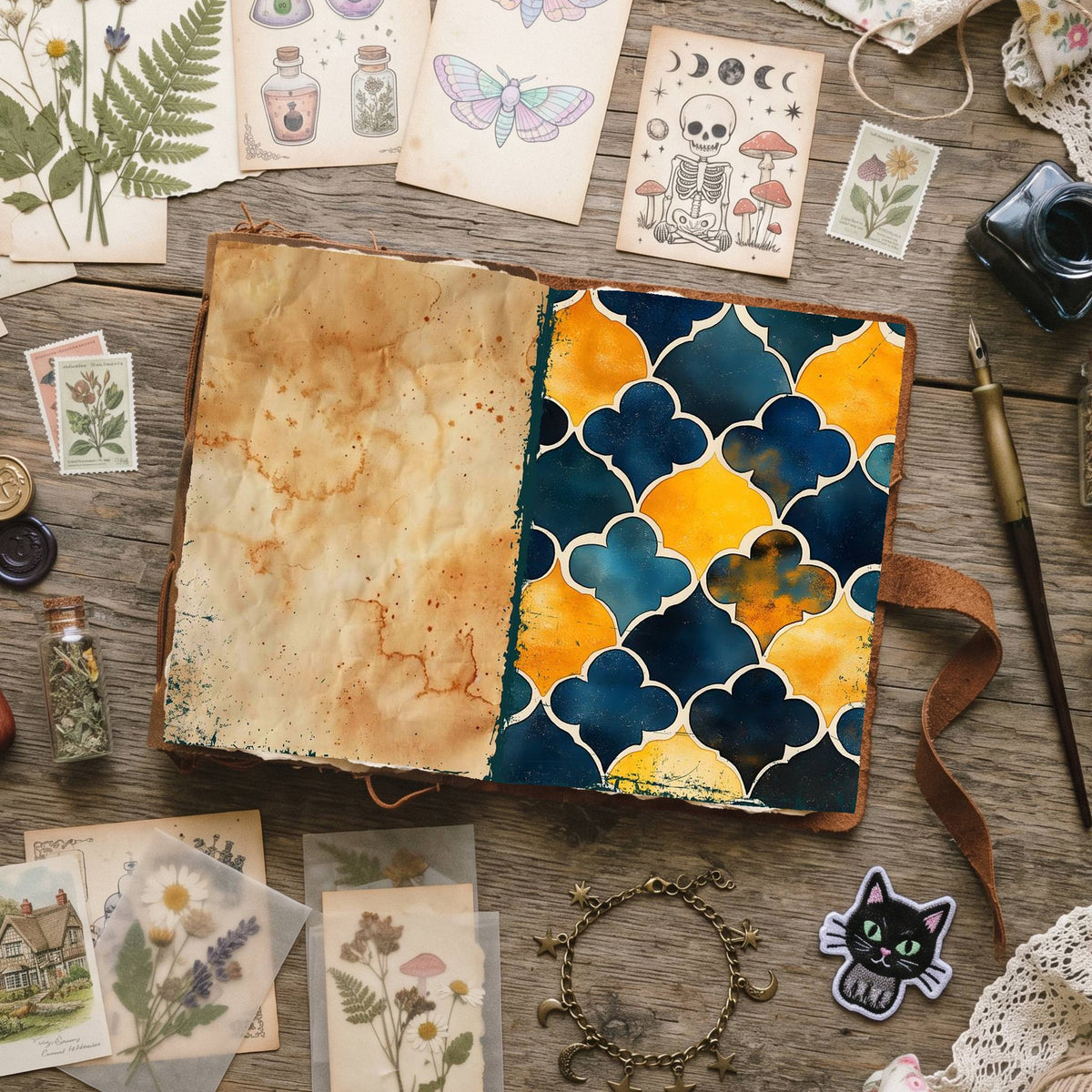 Moroccan Pattern Digital Papers