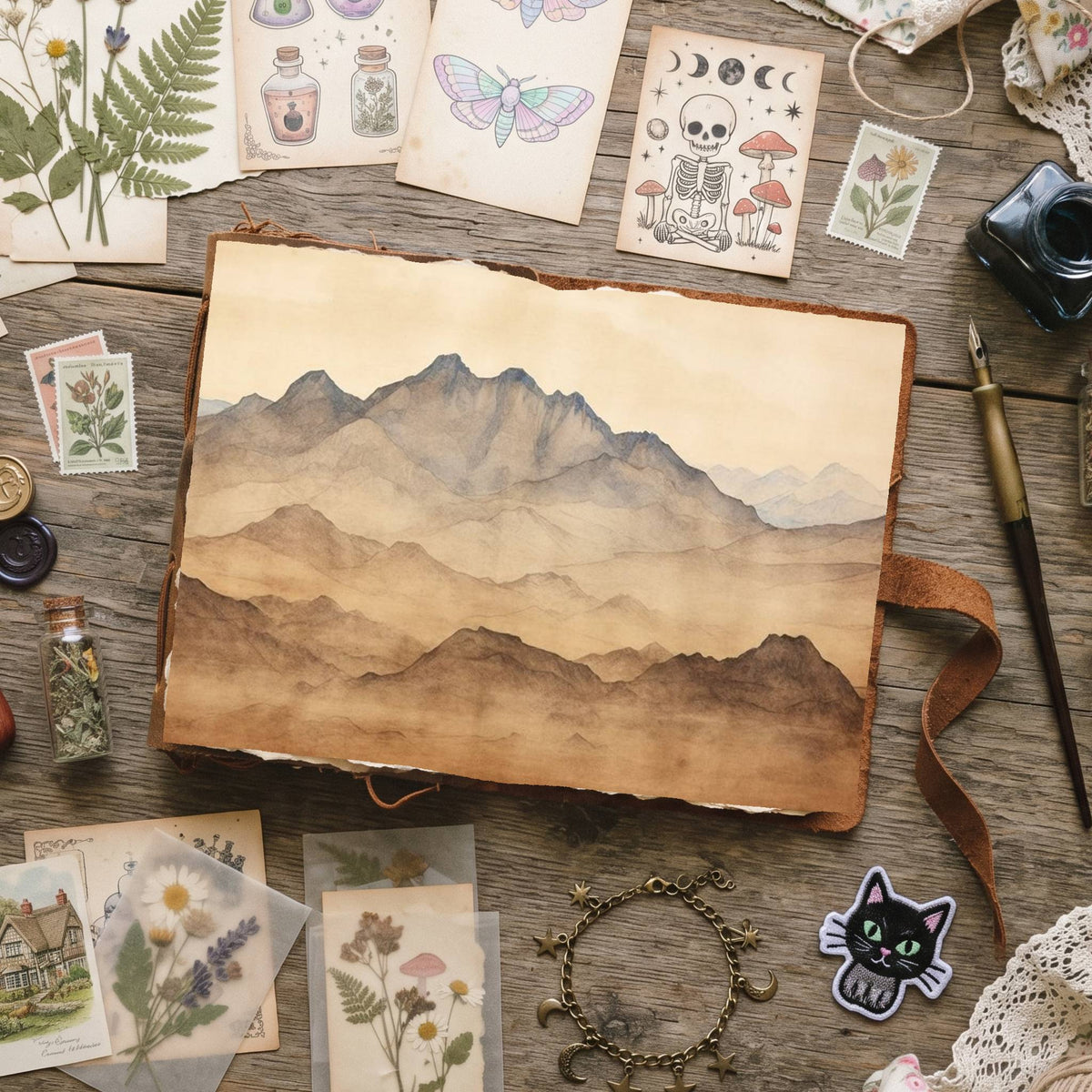 Mountains Digital Papers