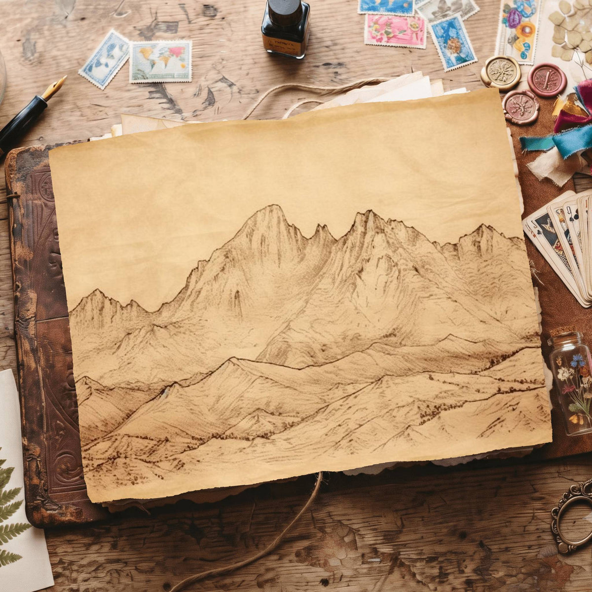 Mountains Digital Papers