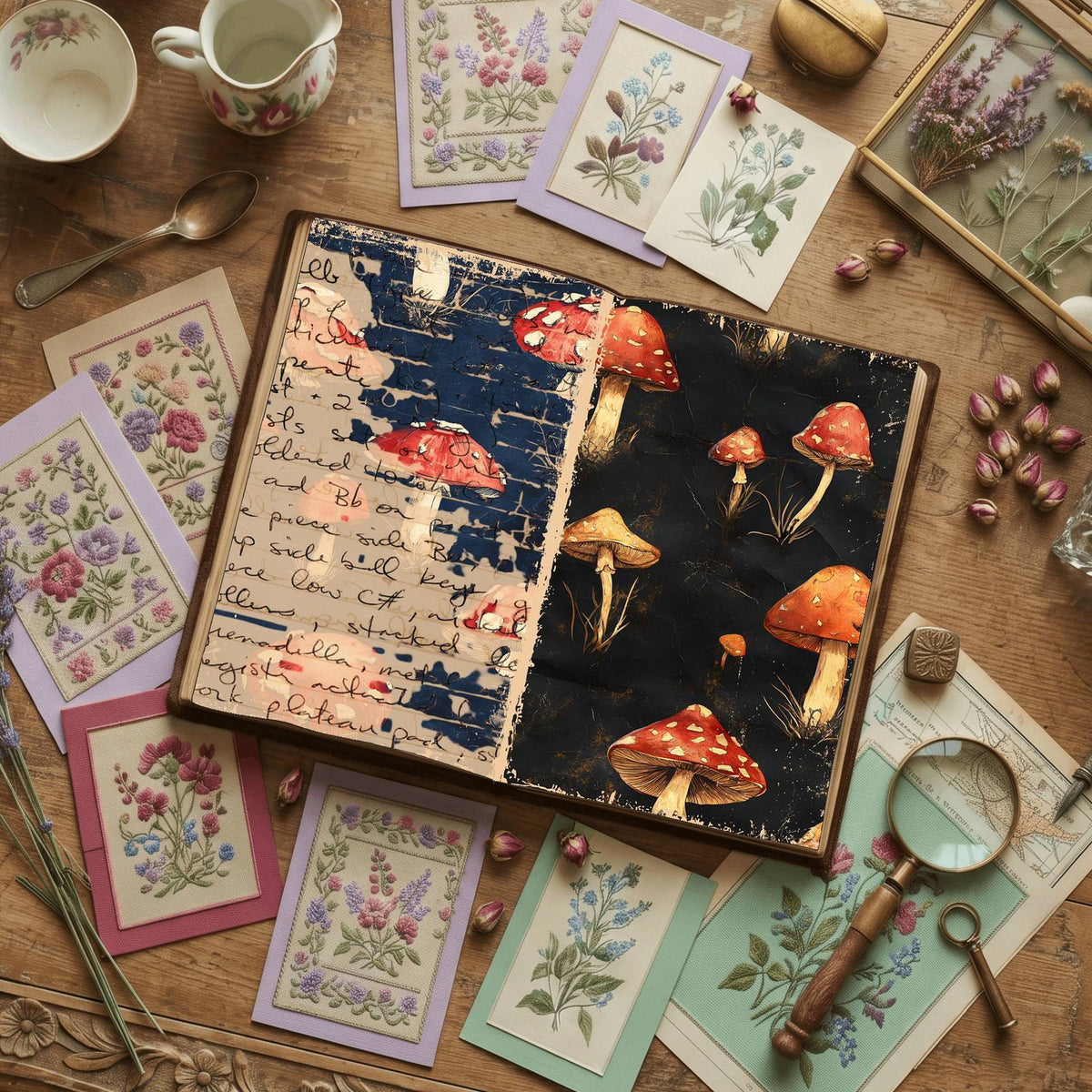 Mushroom Digital Papers