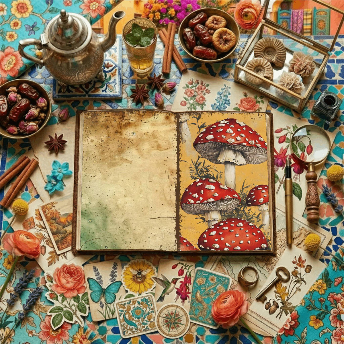 Mushroom Digital Papers